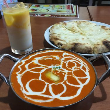 バターチキンカレー&チーズナン