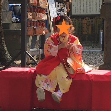 八坂神社で七五三