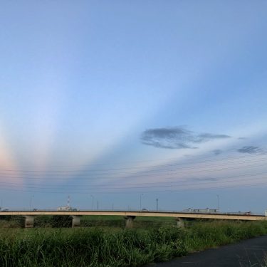 夕暮れの空