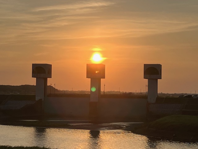 豊田堰周辺