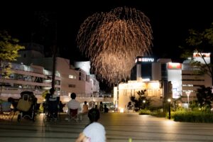 明日は「とりで利根川大花火」