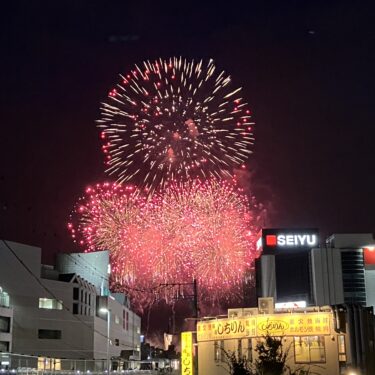 今年も穴場スポットで鑑賞