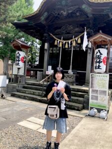 八坂神社で祈願