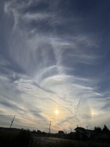 超レアな空に出会えました！