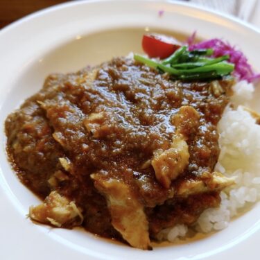 テンサン「季節野菜のチキンカレー」、こころとからだにおいしいよ！