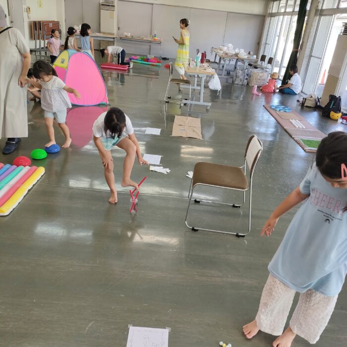 夏休みの親子の居場所