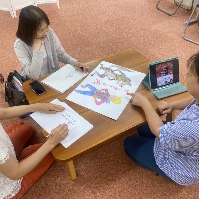 MPA「ピーターと狼」読み聞かせ練習中！
