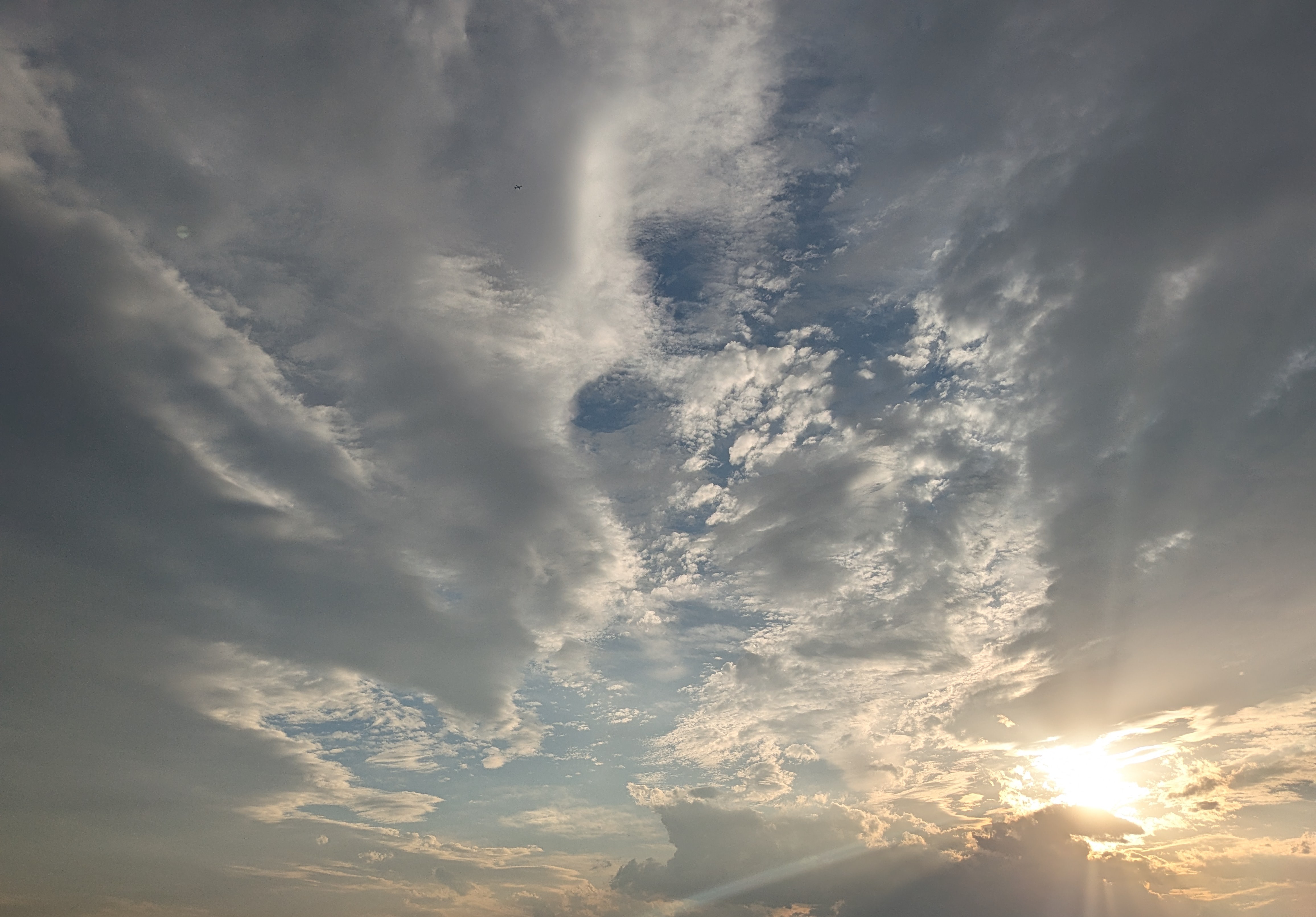 取手の秋の空