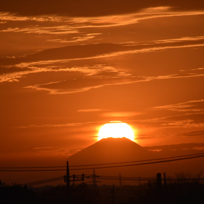 ダイヤモンド富士