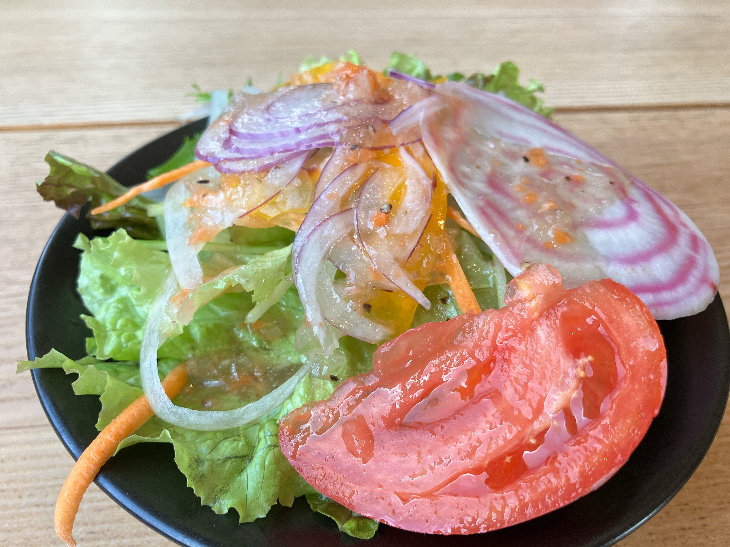 甘い！お芋のパスタでランチ