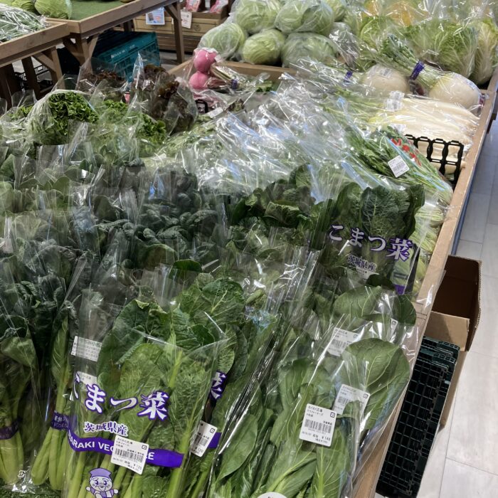 わくわく広場で新鮮野菜