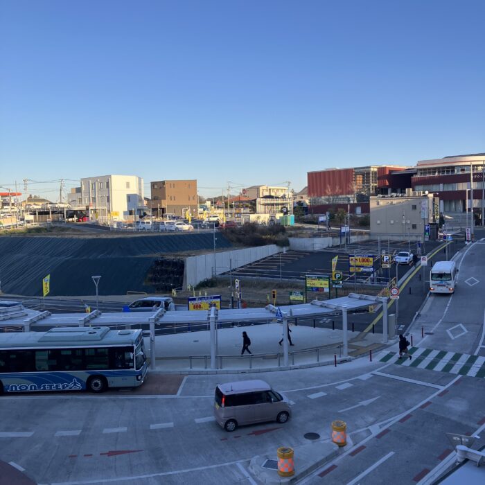 取手＝車×電車×バス×自転車