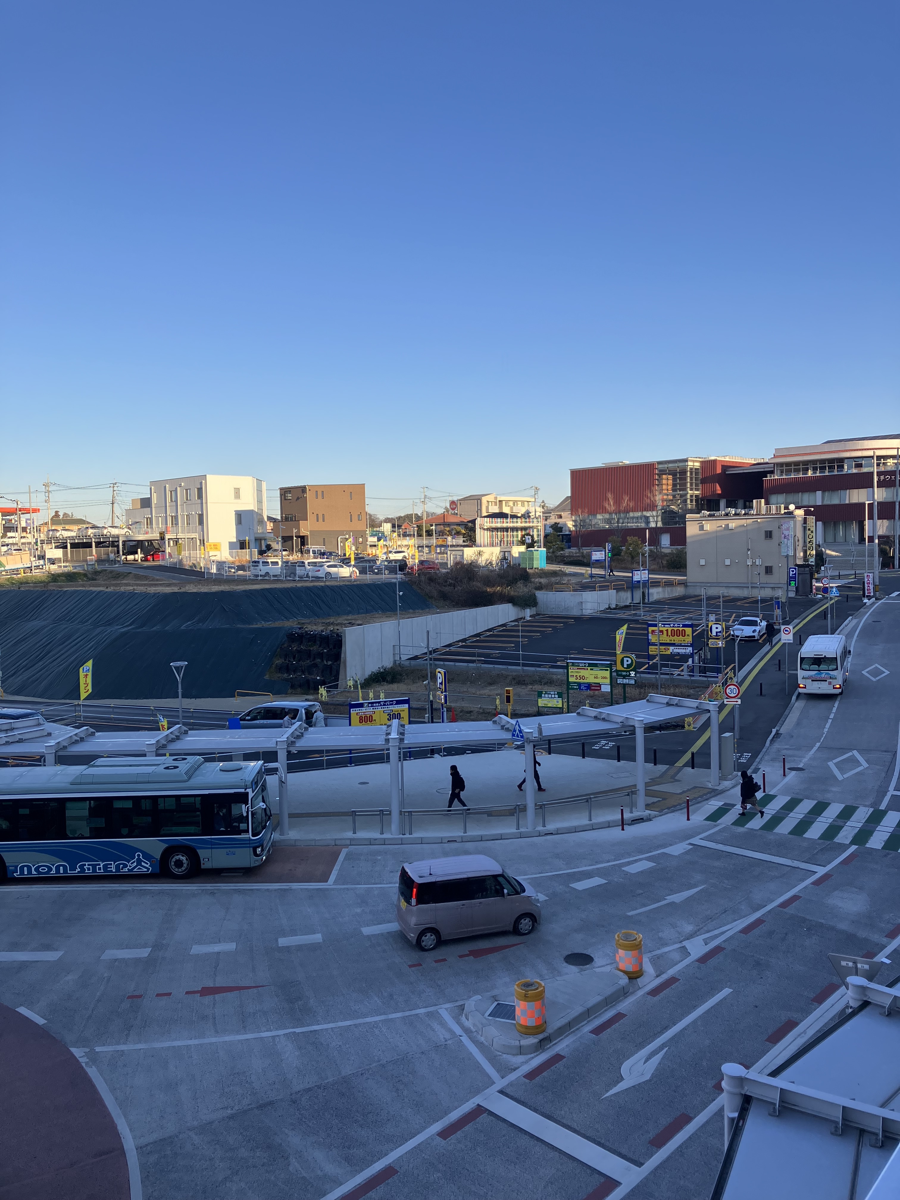 取手=車×電車×バス×自転車