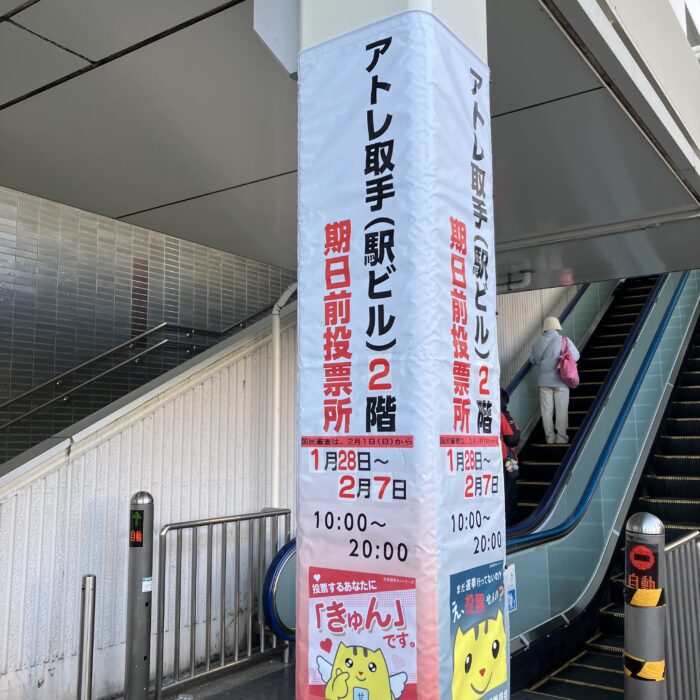 衆院選　期日前投票