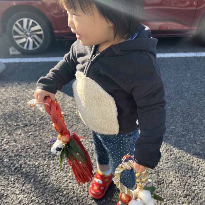 お正月飾り、ありがとう！