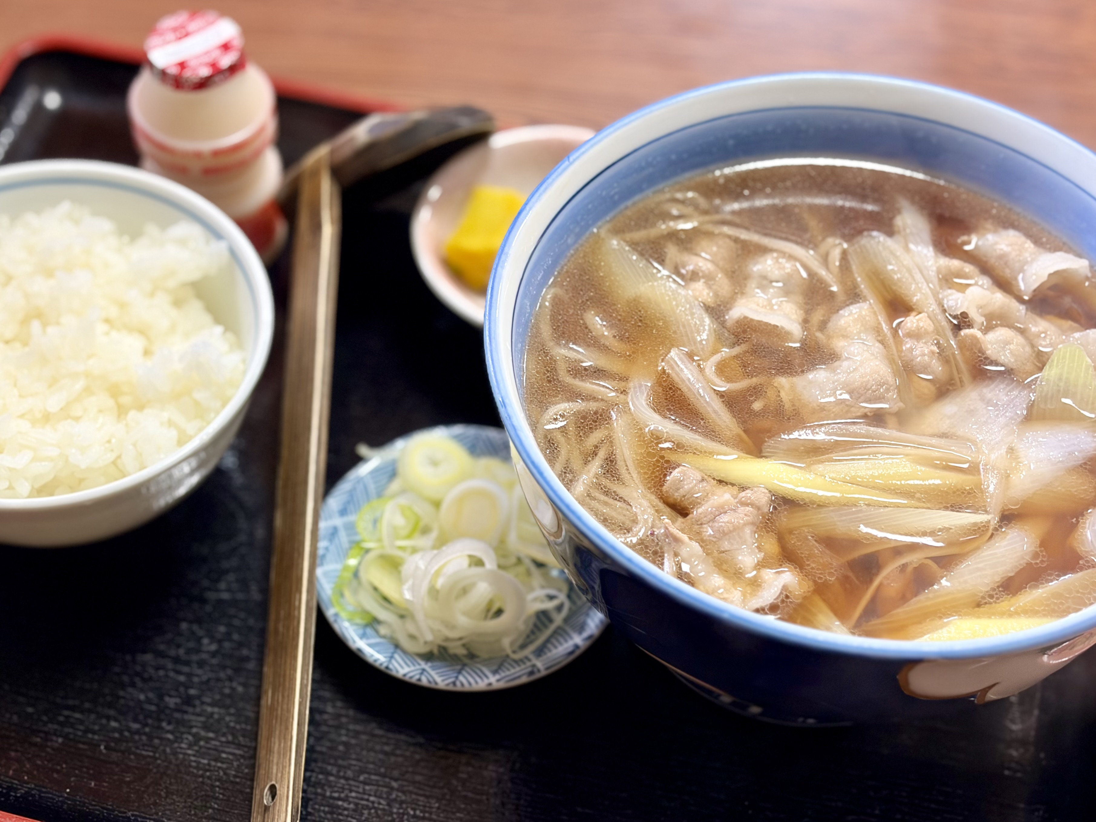 取手藪そば。今日のランチはBで！