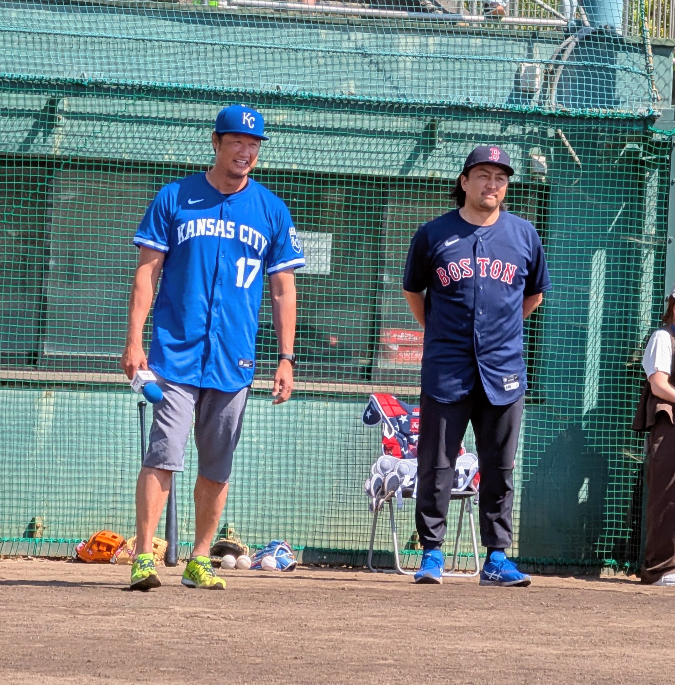 取手に元MLBのマック鈴木さん、澤村拓一さん！