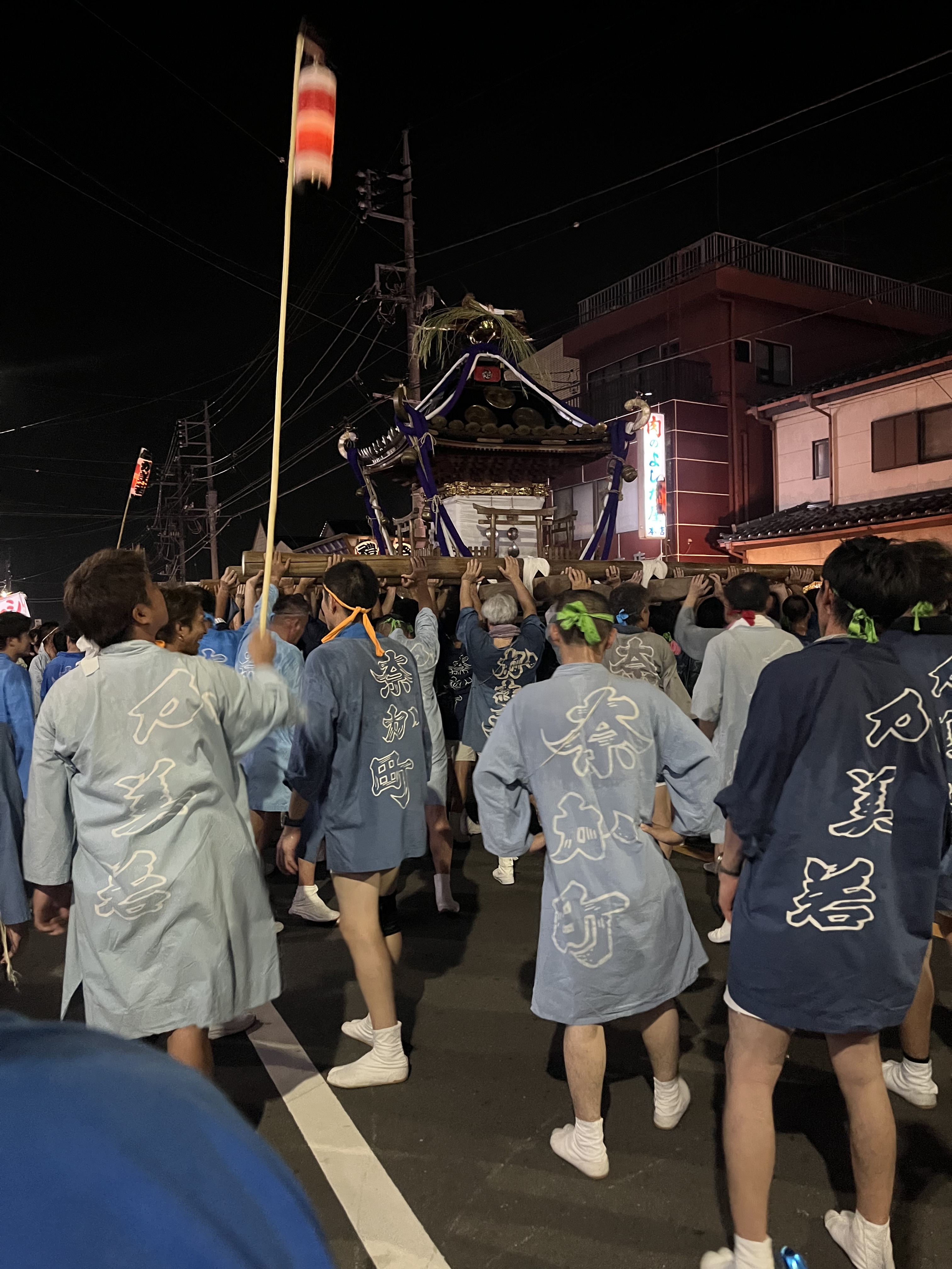夏祭り夜