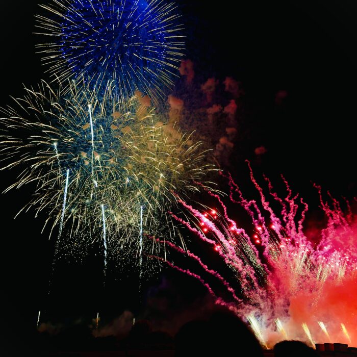 今年は一味違う花火