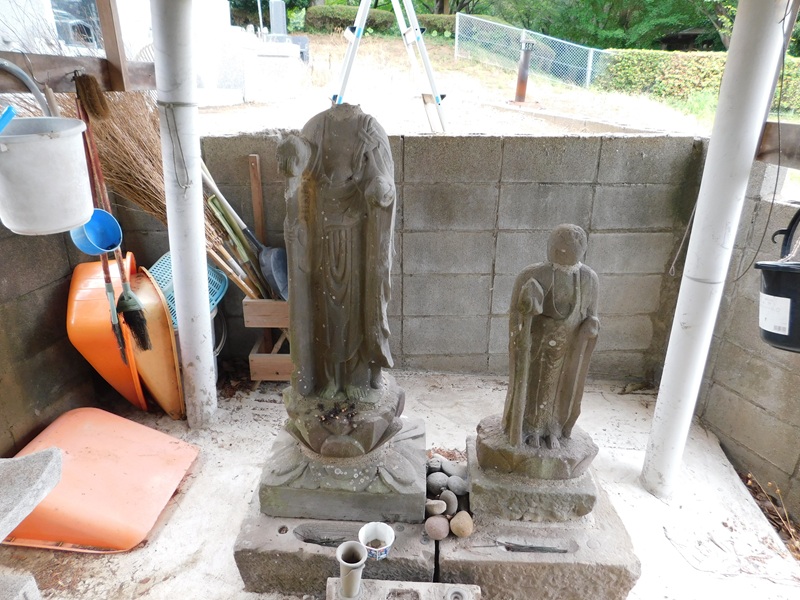 新四国相馬霊場巡り５４「首欠け地蔵・香取神社」